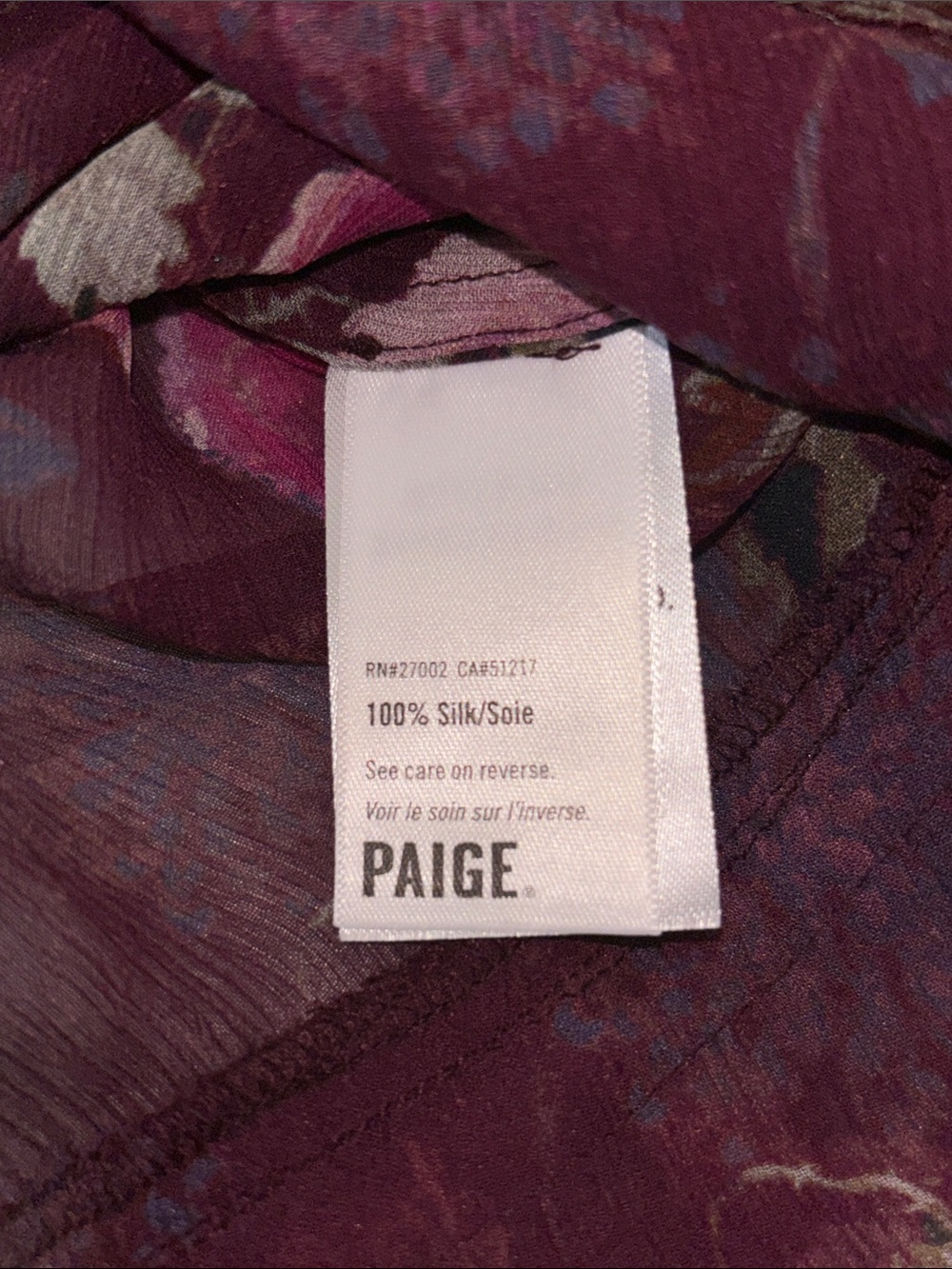Paige Lanea Floral Ruffle Blouse - Picture 8 of 9